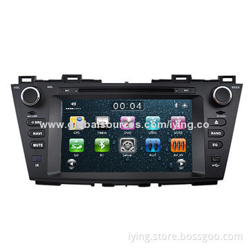 8-inch GPS Navigation Car DVD Player for Mazda5, Supports OEM Logo, Built-in FM/AM Radio Tuner